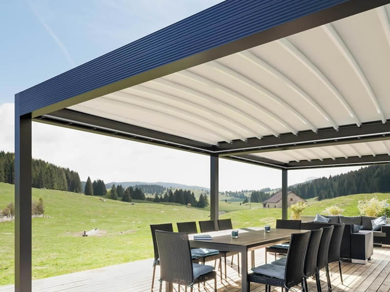 Pergola retrattile Med Zenit Gibus